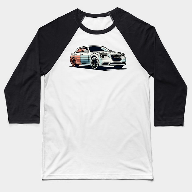 Chrysler 300 Baseball T-Shirt by Vehicles-Art